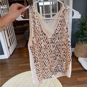 Gilli Sequined tank size small